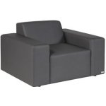 Nízké křeslo Vino Persoon 93x93x70 cm 100% Sunbrella šedočerná (anthracite) výplň rychleschnoucí pěna (dry foam) (P65A) – Hledejceny.cz