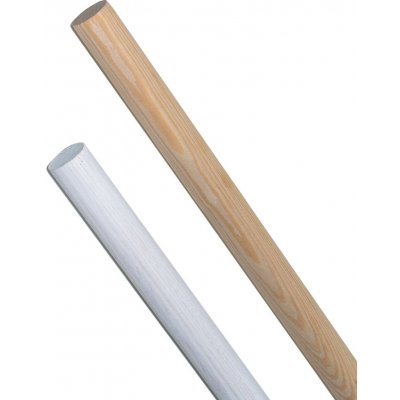 Venkovní tyč dřevěná 1 m - 1 m - bílá – Hledejceny.cz