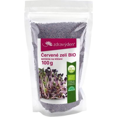 Červené zelí BIO - semena na klíčení 100g