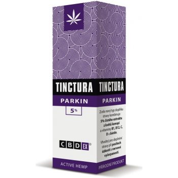 CBDex CBD Tinctura parkin 5% 20 ml