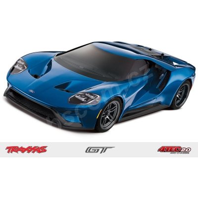 Traxxas Ford GT TQi RTR modrá 1:10