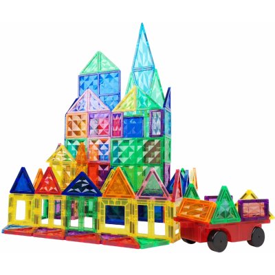 MAGPLUS Set New design magnetická stavebnice 168 ks – Sleviste.cz