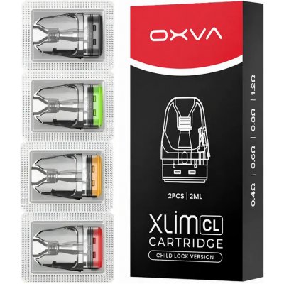 OXVA Xlim V3 Top Fill 2ml cartridge 0,4 Ohm 3 ks – Zboží Mobilmania