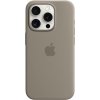 Pouzdro a kryt na mobilní telefon Apple Apple Silikonové s MagSafe iPhone 15 Pro, jílově šedá MT1E3ZM/A