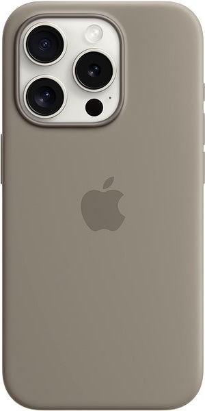 Apple Silikonové s MagSafe iPhone 15 Pro, jílově šedá MT1E3ZM/A