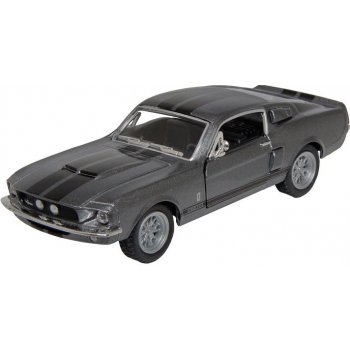 Kinsmart Ford Mustang Shelby GT-500 1967 šedivý 1:38