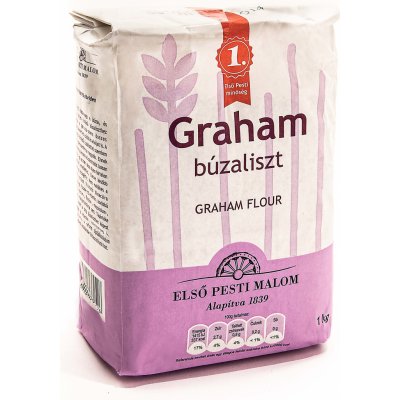 Első Pesti Malom Pšeničná mouka grahamová 1 kg – Zboží Dáma