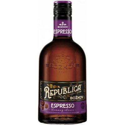 Božkov Republica Elixír Espresso 35% 0,5 l (holá láhev) – Zbozi.Blesk.cz