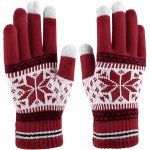 Zimní Rukavice SF-39234 červená / bílá – Hledejceny.cz