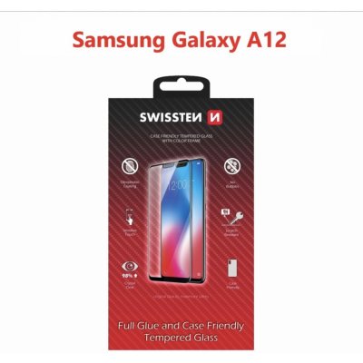 Swissten Full Glue Samsung Galaxy A125 Samsung GalaxyA12 54501785 – Zboží Živě