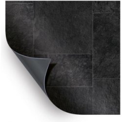 Vágner Pool AVfol Relief - 3D Black Marmor Tiles; 1,65m metráž