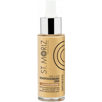 St.Moriz Face Tan Prime Glow Samoopalovací sérum na obličej Hyaluron 25ml – Zboží Dáma