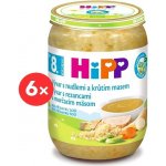 HiPP Bio Vývar s nudlemi a krůtím masem 6 x 190 g – Zboží Dáma