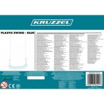 Kruzzel 25446 Dětská houpačka plastová modrá – Zboží Dáma
