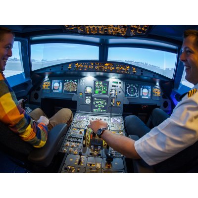 Autentický simulátor letu v Aibusu A320: Praha – Sleviste.cz
