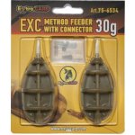 Extra Carp Method Feeder with Connector 2ks Varianta: EXC Method Feeder with Connector 20g – Hledejceny.cz