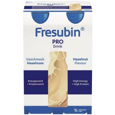 FRESUBIN PRO DRINK PŘÍCHUŤ LÍSKOOŘÍŠKOVÁ POR SOL 4X200ML – Hledejceny.cz
