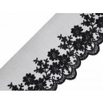 Vyšíváná krajka na monofilu šíře 90 mm METRÁŽ - 1 Off White – Zboží Dáma