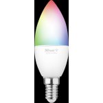 Trust Smart WiFi LED RGB&white ambience Candle E14 barevná – Sleviste.cz