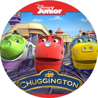 1x Chuggington – Wilson v čele s Koko a Brewsterem – jedlý papír na dort – Hledejceny.cz