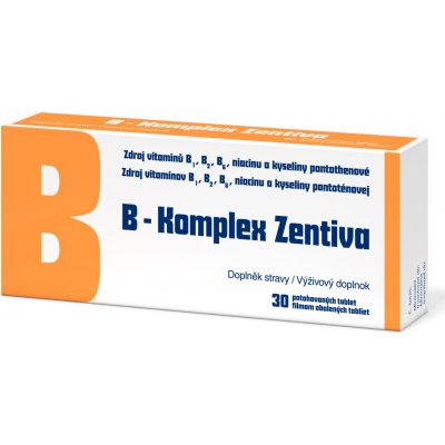 Zentiva B-Komplex flm.30 tablet – Hledejceny.cz
