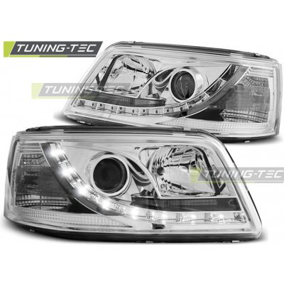 Tuning-Tec Přední čirá LED světla Volkswagen T5 (2003 - 2009) - chromované – Hledejceny.cz