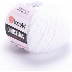 Yarn Art příze Christmas 02 bílá