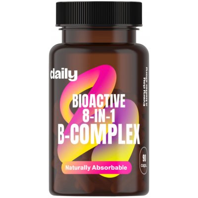 Daily Bioactive 8-in-1 B Complex 90 kapslí – Hledejceny.cz