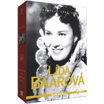 Lída baarová: dívka v modrém / turbina + ohnivé léto + pokušení paní antonie + Život je krásný, 4 DVD