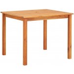 OMAXI 719078 Zahradní stůl 88 x 88 x 74 cm masivní akáciové dřevo – Hledejceny.cz
