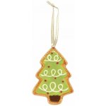 Vánoční porcelánová ozdoba perníky Christmas Decorations 1ks Easy Life Cukrová hůlka – Hledejceny.cz