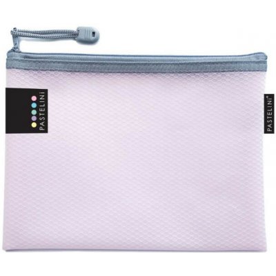 Obálka se zipem síťovaná A5 PASTELINI růžová – Zboží Živě