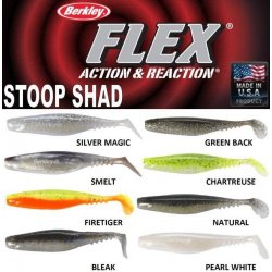 Berkley Flex STOOP SHAD 7,5 CM GREEN BACK