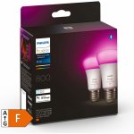 Philips Chytrá žárovka Hue Bluetooth 9W, E27, White and Color Ambiance 2ks – Zboží Mobilmania