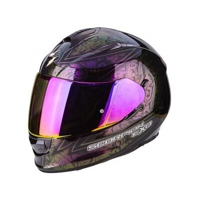 Plexi SCORPION EXO ELLIP-TEC MAXVISION 3D zrcadlové purple KDF14-3 2H24292024 | Zboží Auto