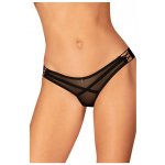 Obsessive Roxelia Thong Black – Zboží Mobilmania