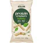 4Slim Protein Crackers Bylinky 60 g – Hledejceny.cz