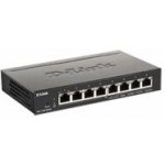 D-Link DGS-1100-08PV2 8-port Gigabit Smart Managed PoE switch, PoE budget 64W, fanless – Zboží Živě