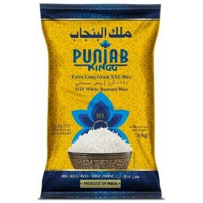 Punjab Rýže basmati prémiová 5 kg – Zbozi.Blesk.cz