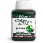 MedPharma Ginkgo biloba 30 mg Guarana 67 tablet – Hledejceny.cz