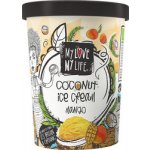 My Love My Life Bio kokosová zmrzlina Mango vegan 500 ml – Zboží Dáma