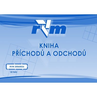 RVM 20060014 Kniha příchodů a odchodů, 32 listů – Hledejceny.cz