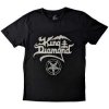 Pánské tričko s potiskem King Diamond Unisex T-shirt logo