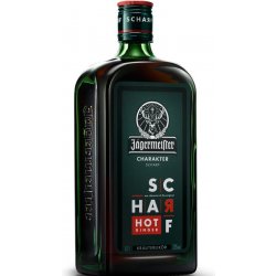 Jägermeister Scharf Hot Ginger 33% 0,7 l (holá láhev)