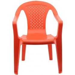 Progarden Židlička plastová dětská červená