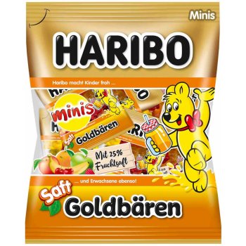 Haribo šťavnatí medvídci Goldbären Minis 14 ks, 220 g