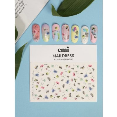 E.Mi Vodolepka Naildress Slider Design 110 Summer Nature – Zboží Mobilmania