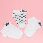 Reebok CL FO Ankle Sock 3Pack bílé / černé – Hledejceny.cz