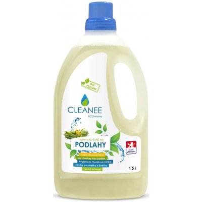 CLEANEE EKO hygienický čistič na PODLAHY S VŮNÍ CITRONOVÉ TRÁVY 1,5 l – Sleviste.cz