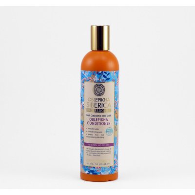 Natura Siberica rakytníkový balzám pro normální a mastné vlasy Hloubkové očištění a péče 400 ml – Zboží Dáma